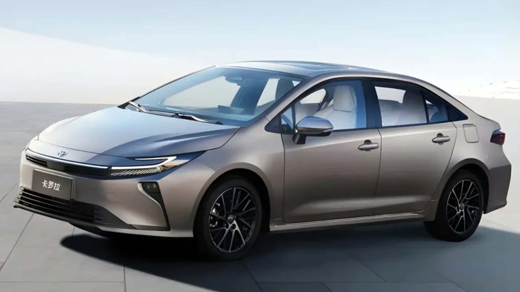 Toyota Corolla 2026 com novo visual na China