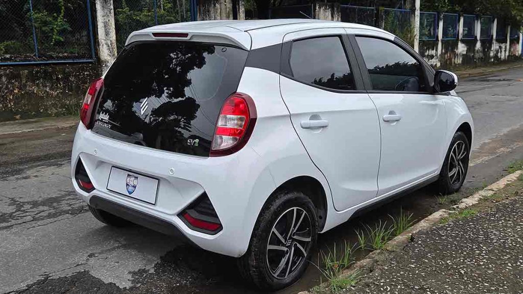 JMEV EV2: hatch elétrico tem 40 cv e vocação urbana foto: Thiago Ventura/CEC)